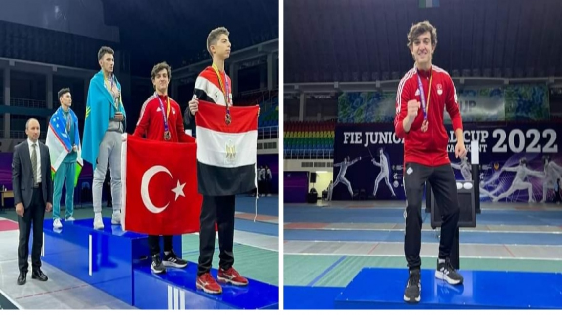 Gençler Dünya Kupasında Bronz Madalya Halis Efe'nin